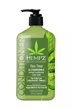 Кондиционер Hempz Здоровые волосы Чайное дерево и Ромашка Tea Tree & Chamomile Herbal Conditioner 5