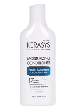 Кондиционер Kerasys увлажняющий д/волос Moisturizing, 180 мл, (288931)