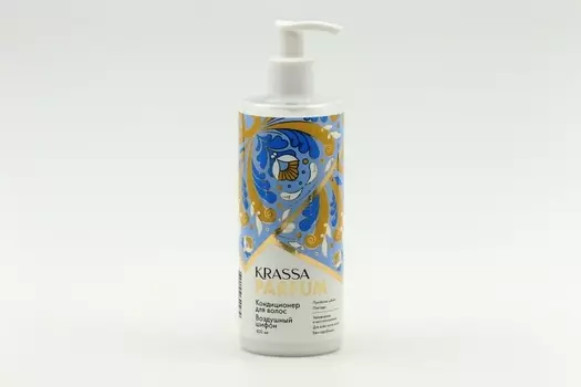 Кондиционер Krassa Parfum Воздушный шифон д/волос, 400 мл