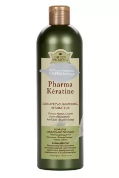 Кондиционер-ополаскиватель Грин Фарма Фармакератин восстанавл, 400 мл