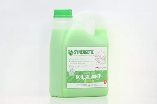Кондиционер ополаскиватель SYNERGETIC д/белья Райский сад гипоаллергенный 2,75 л