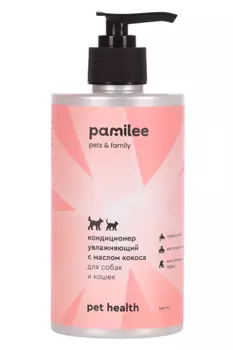 Кондиционер ProAnimal Pamilee увлажняющий с маслом кокоса д/собак/кошек 444 мл