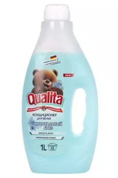 Кондиционер Qualita Кристальный бриз д/белья 1 000 мл, (13448)