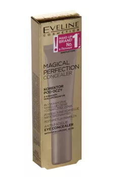 Консилер EVELINE Magical Perfection Medium под глаза в оттенке 02 бежевый 15 мл