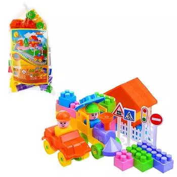 Конструктор «Строитель», 101 деталь