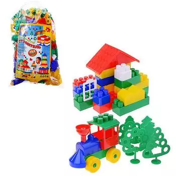 Конструктор «Строитель», 253 детали