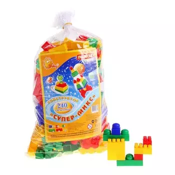 Конструктор «Супер-Микс», 240 деталей