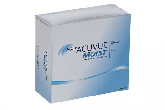 Контактные линзы 1-Day ACUVUE Moist 180 линз R 8,50 D -2.50