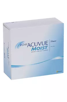 Контактные линзы 1 DAY ACUVUE Moist 180 линз R 8,50 D -3.50