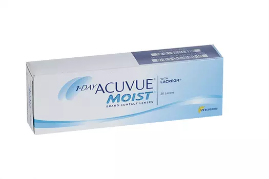 Контактные линзы 1-Day ACUVUE Moist 30 линз R 8,5 -3,75