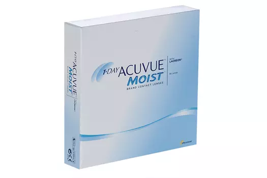 Контактные линзы 1 DAY ACUVUE Moist 90 линз R 8.5 D -3.75