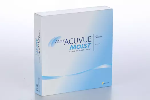 Контактные линзы 1 DAY ACUVUE Moist 90 линз R 8.5 D -6.00
