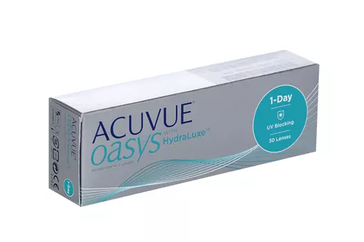 Контактные линзы 1-Day ACUVUE Oasys with hydraluxe 30 pk однодневные -5.50 / 14.30 / 8.5 30 шт