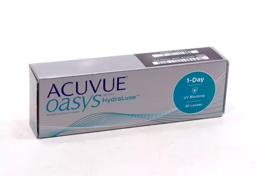 Контактные линзы 1-Day ACUVUE Oasys with hydraluxe 30 pk однодневные -4.00 / 14.30 / 8.5 30 шт