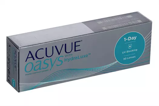 Контактные линзы 1-Day ACUVUE Oasys with hydraluxe 30 pk однодневные -3.00 / 14.30 / 8.5 30 шт