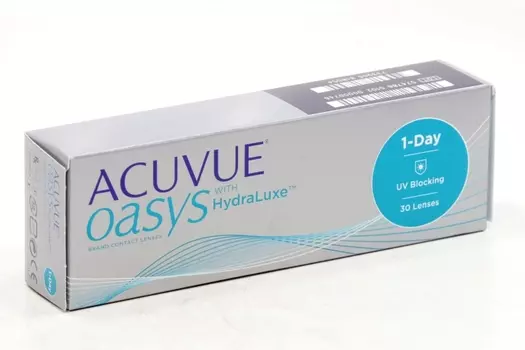 Контактные линзы 1-Day ACUVUE Oasys with hydraluxe 30 pk однодневные -6.50 / 14.30 / 8.5 30 шт
