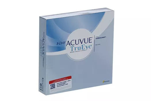 Контактные линзы 1 DAY ACUVUE TruEye 90 линз R 8.5 D -1.00