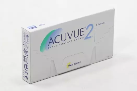 Контактные линзы ACUVUE 2 6 линз R 8,3 -2,75