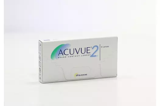 Контактные линзы ACUVUE 2 6 линз R 8,3 -3,25