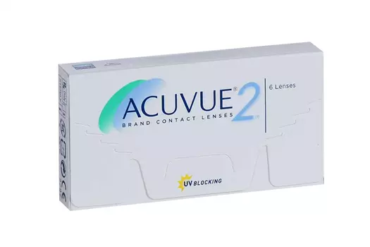 Контактные линзы ACUVUE 2 6 линз R 8,3 -3,00