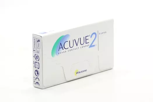 Контактные линзы ACUVUE 2 6 линз R 8,3 -1,75