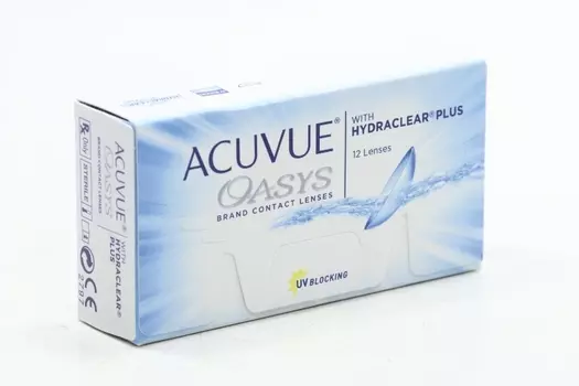 Контактные линзы ACUVUE Oasys 12 линз R 8.4 D -8.50