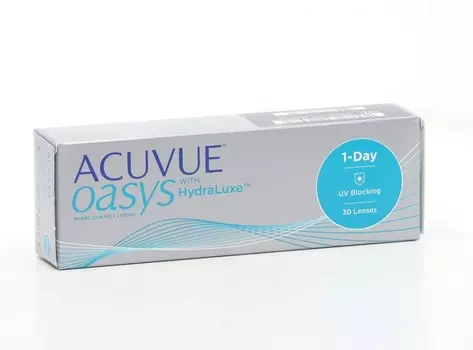 Контактные линзы ACUVUE Oasys 1-Day with hydraluxe 30 линз R 8,5 -2,25