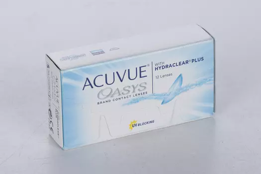Контактные линзы ACUVUE Oasys with hydraclear plus 12 линз R 8.8 D -12.00