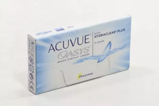Контактные линзы ACUVUE Oasys with hydraclear plus 6 линз R 8,8 -4,25