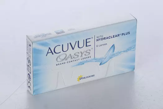 Контактные линзы ACUVUE Oasys with hydraclear plus 6 линз R 8.4 D -1.00