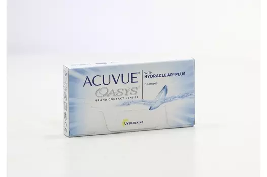 Контактные линзы ACUVUE Oasys with hydraclear plus 6 линз R 8,8 -1,50