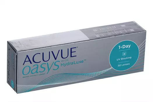Контактные линзы ACUVUE Oasys with hydraluxe 30 линз R 8.5 D -1.00