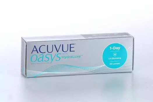Контактные линзы ACUVUE Oasys with hydraluxe 30 линз R 9.0 D -2.00