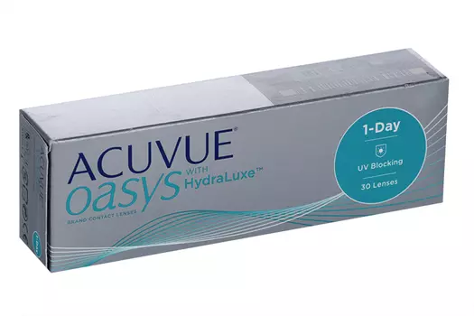 Контактные линзы ACUVUE Oasys with hydraluxe 30 линз R 9.0 D -3.00