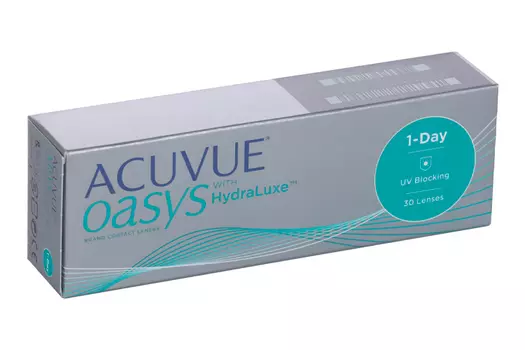 Контактные линзы ACUVUE Oasys with hydraluxe 30 линз R 8.5 D -3.75