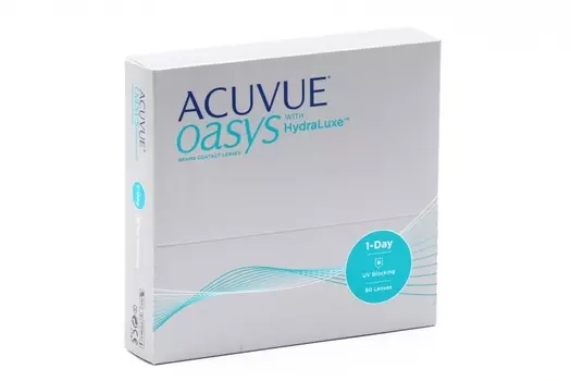 Контактные линзы ACUVUE Oasys with hydraluxe 90 линз R 8.5 D -5.50