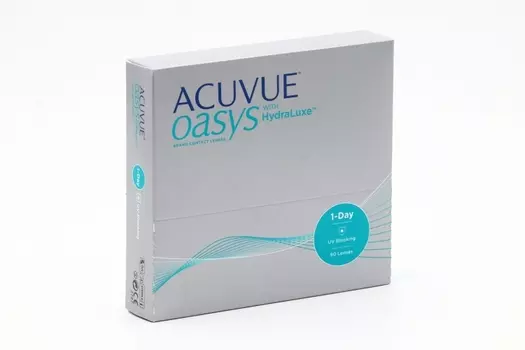 Контактные линзы ACUVUE Oasys with hydraluxe 90 линз R 9.0 D -3.00