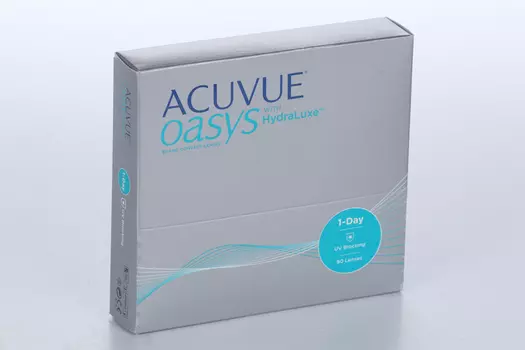 Контактные линзы ACUVUE Oasys with hydraluxe 90 линз R 8.5 D -5.25
