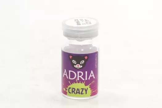 Контактные линзы Adria Crazy квартальные белый 0.00/14.0/8.6