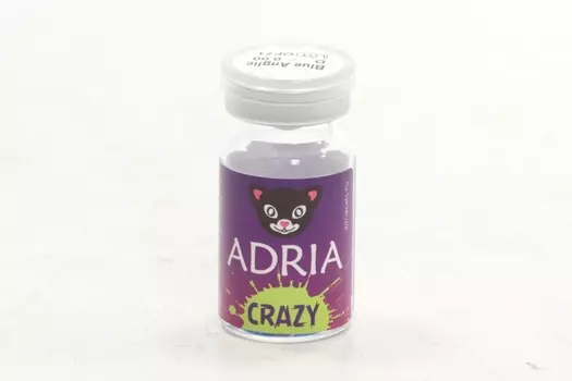 Контактные линзы Adria Crazy квартальные голубой ангел 0.00/14.0/8.6