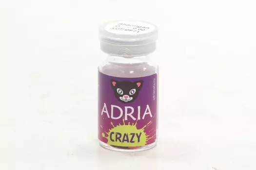 Контактные линзы Adria Crazy Sharingan квартальные красный 0.00/14.0/8.6