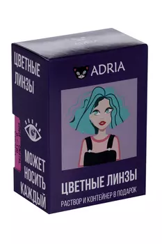 Контактные линзы Adria Effect Cristal мягкие/квартальные -1.00/14.5/8.6, 2 шт
