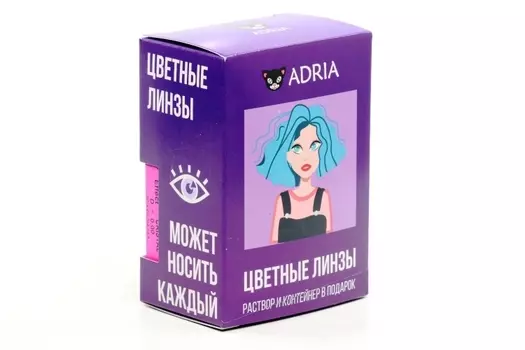 Контактные линзы Adria Effect Cristal мягкие/квартальные 0.00/14.5/8.6, 2 шт