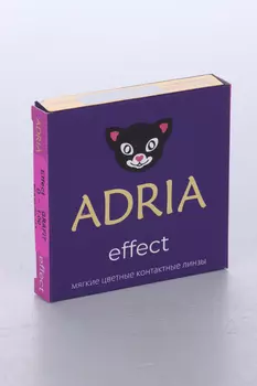 Контактные линзы Adria Effect Grafit мягкие/квартальные -1.00/14.5/8.6, 2 шт