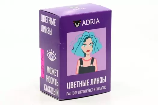 Контактные линзы Adria Effect Ivory мягкие/квартальные -1.00/14.5/8.6, 2 шт