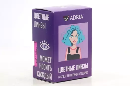 Контактные линзы Adria Elegant Blue мягкие/квартальные -4.50/14.2/8.6, 2 шт