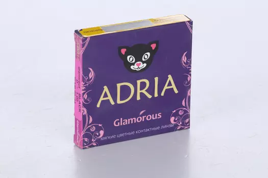 Контактные линзы Adria Glamorous Black мягкие/квартальные -1.00/14.5/8.6, 2 шт