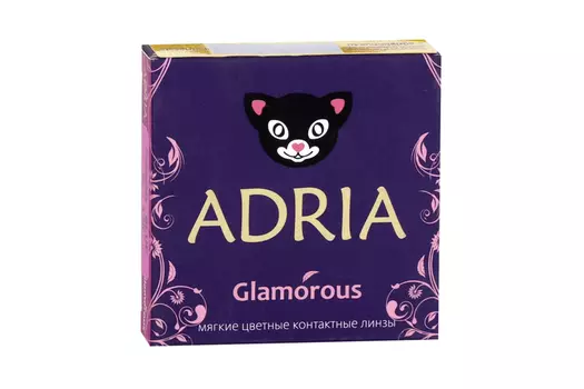 Контактные линзы Adria Glamorous Gray мягкие/квартальные -2.50/14.5/8.6, 2 шт