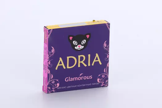 Контактные линзы Adria Glamorous Green мягкие/квартальные -3.50/14.5/8.6, 2 шт
