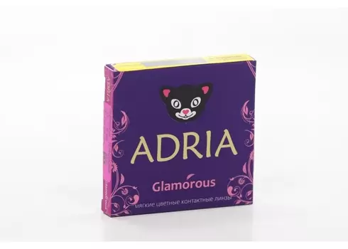 Контактные линзы Adria Glamorous Turquoise мягкие/квартальные 0.00/14.5/8.6, 2 шт